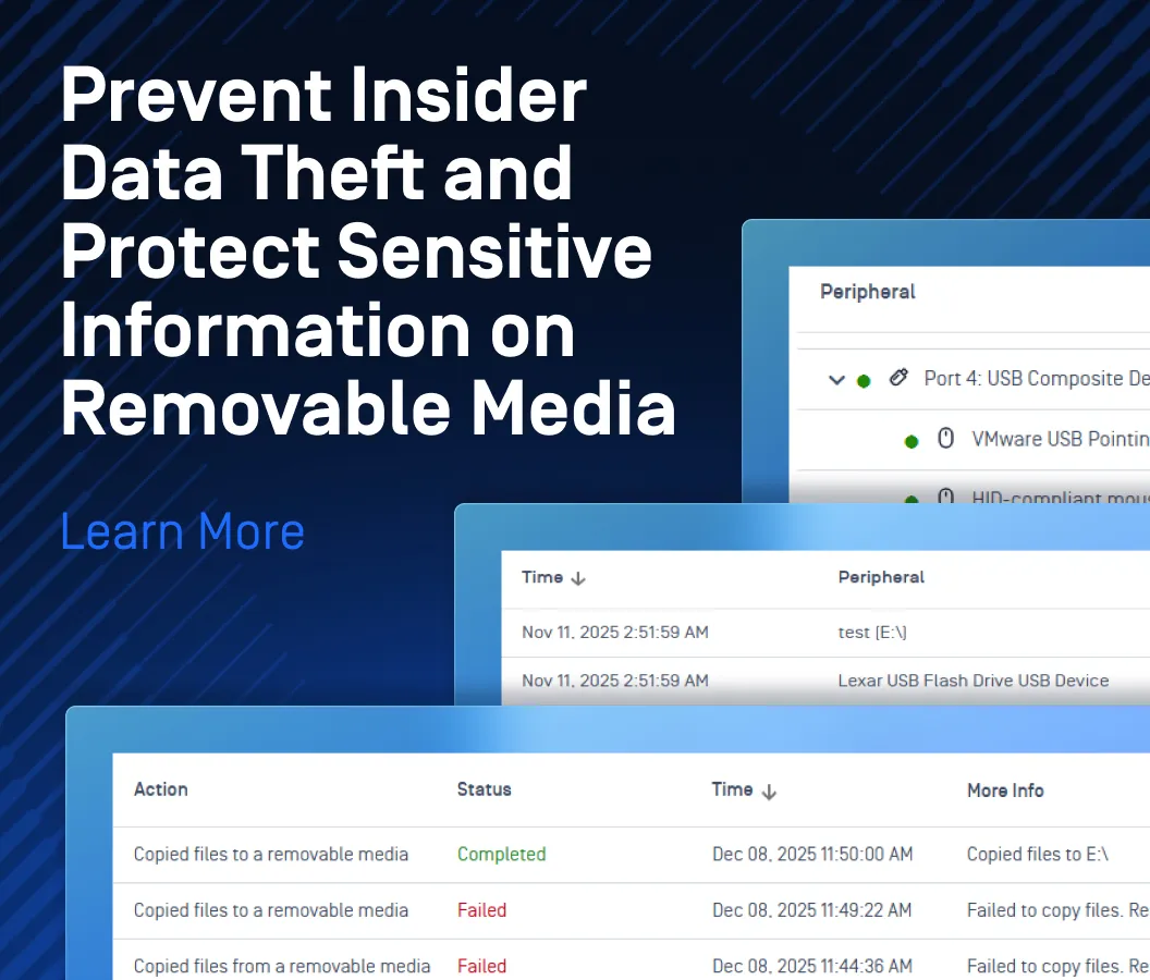 Prevent Insider Data Theft and Protect Sensitive Information on Removable Media