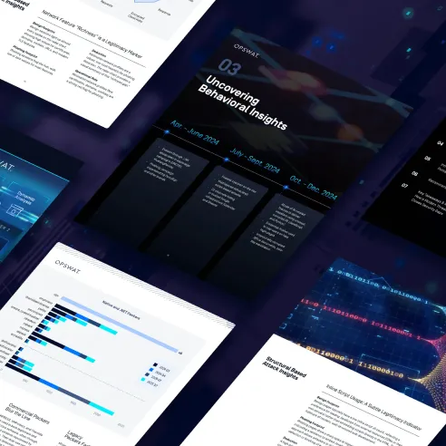 2025 OPSWAT Threat Landscape Report cover