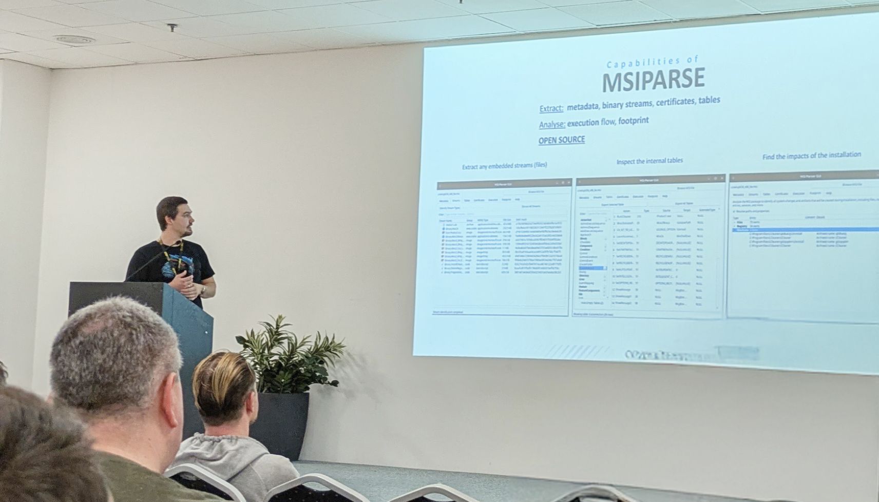 MetaDefender Sandbox Team presents groundbreaking research on dissecting malicious MSI files at a conference talk