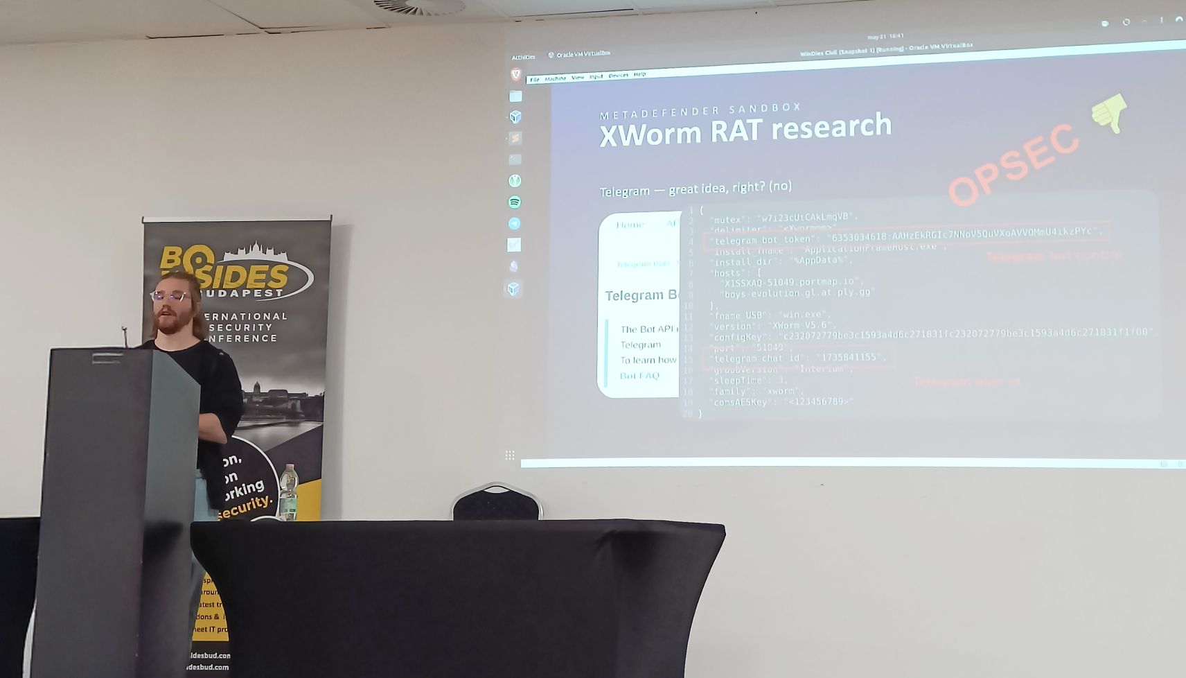 MetaDefender Sandbox Team presents groundbreaking research on XWorm RAT at a cybersecurity conference