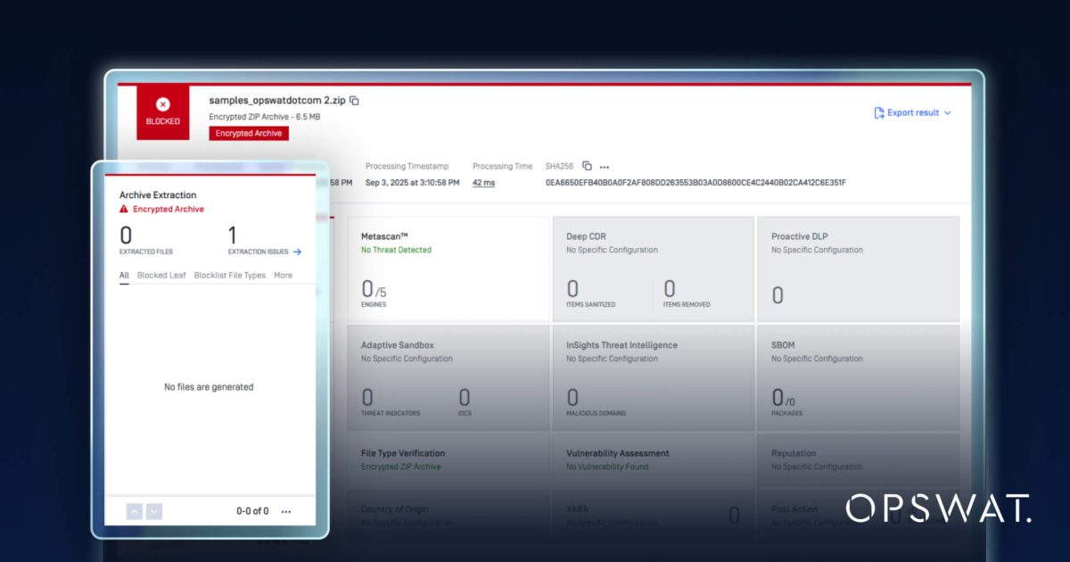 New in MetaDefender Core™ & MetaDefender Distributed Cluster - OPSWAT