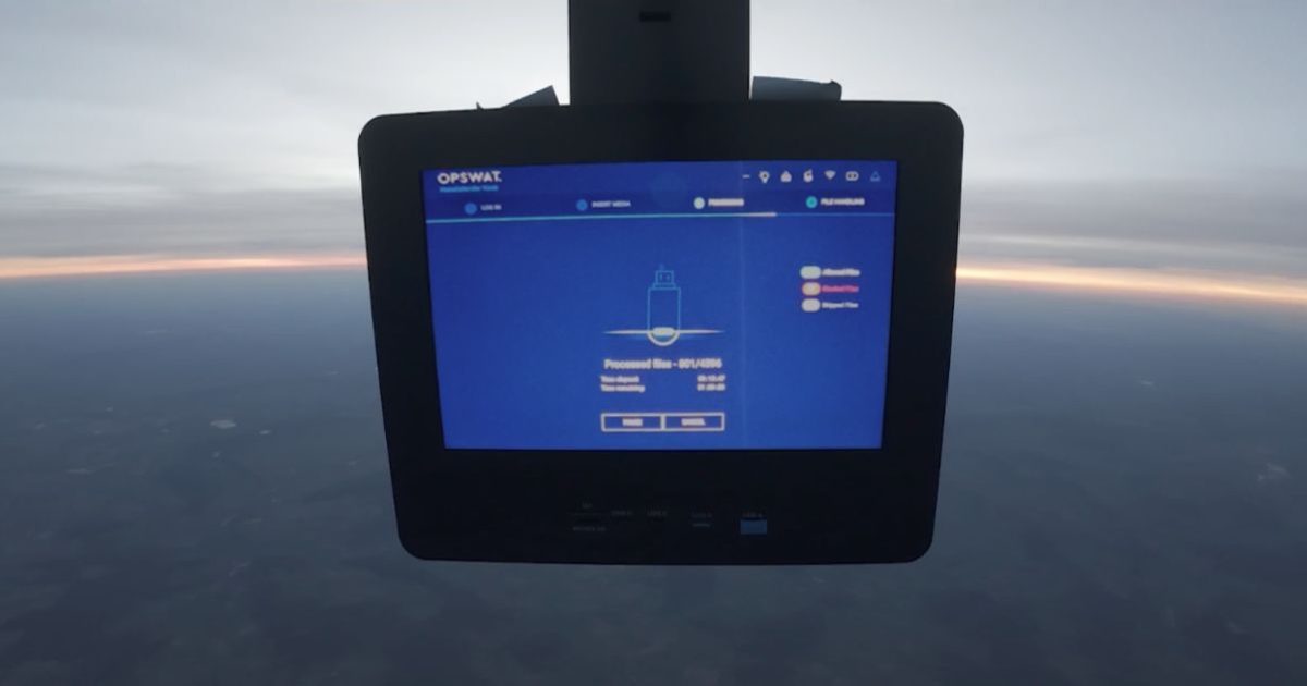 OPSWAT Demonstrates Space Cybersecurity with MetaDefender Kiosk Mini