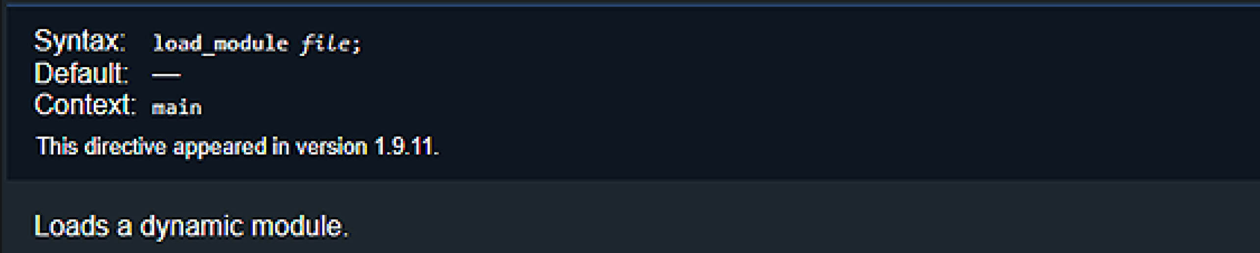 顯示與 CVE-2025-1974 (IngressNightmare) 相關的 load_module 語法與上下文的程式碼截圖