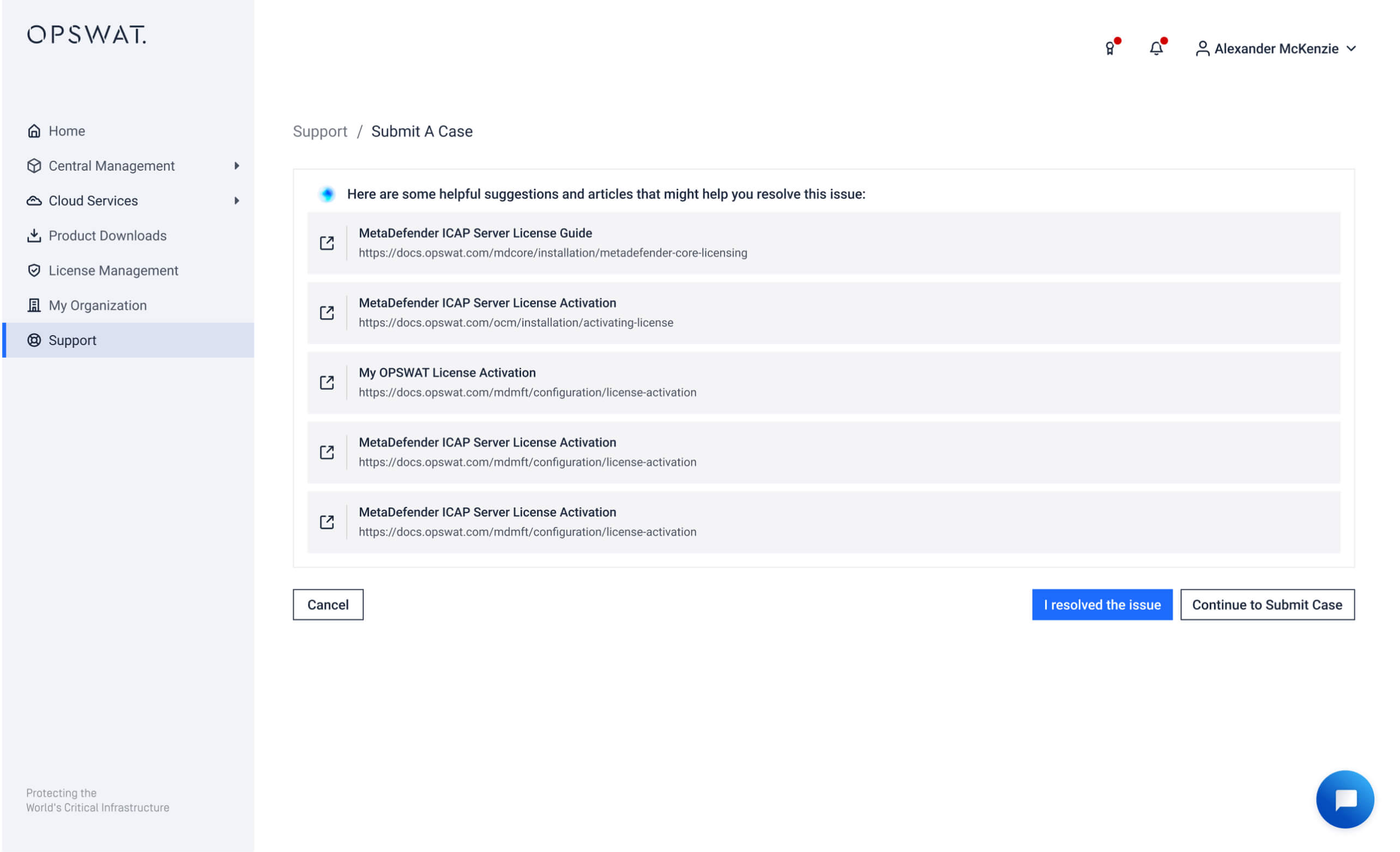 Liste von Artikeln zur Lösung von Problemen vor dem Einreichen einer Supportanfrage