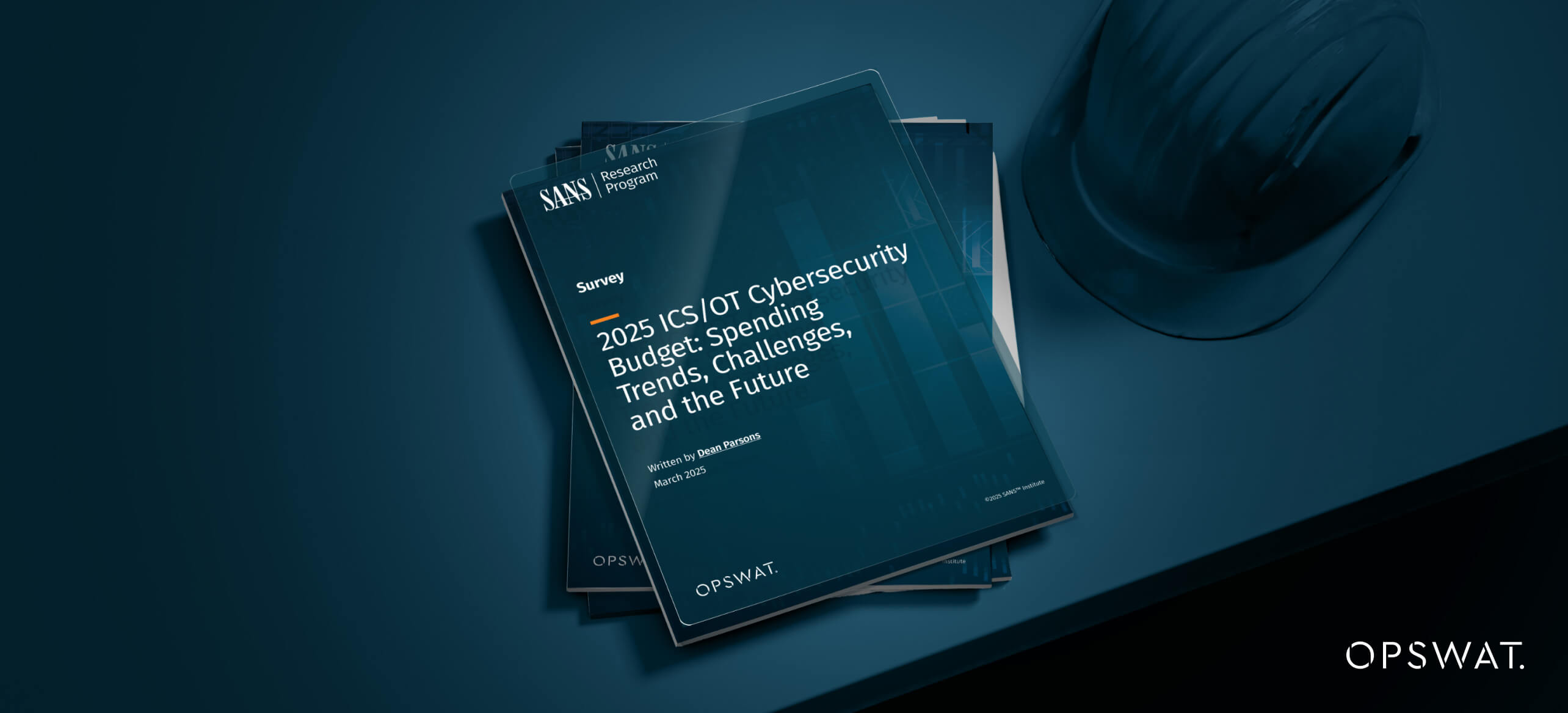 Graphic illustrating ICS/OT cybersecurity budget research and infrastructure risk