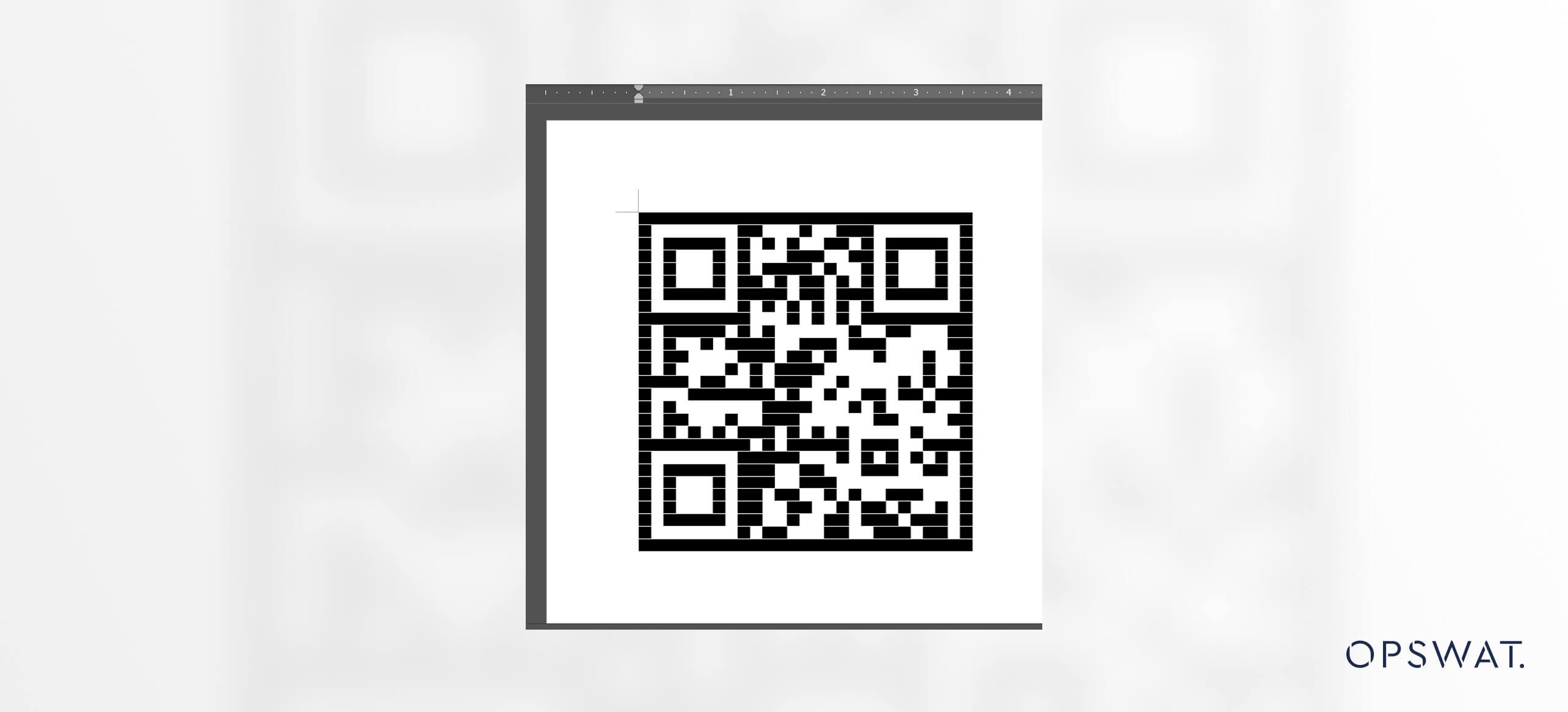 Code QR basé sur l'ASCII pour la détection et la neutralisation pour la prévention des menaces