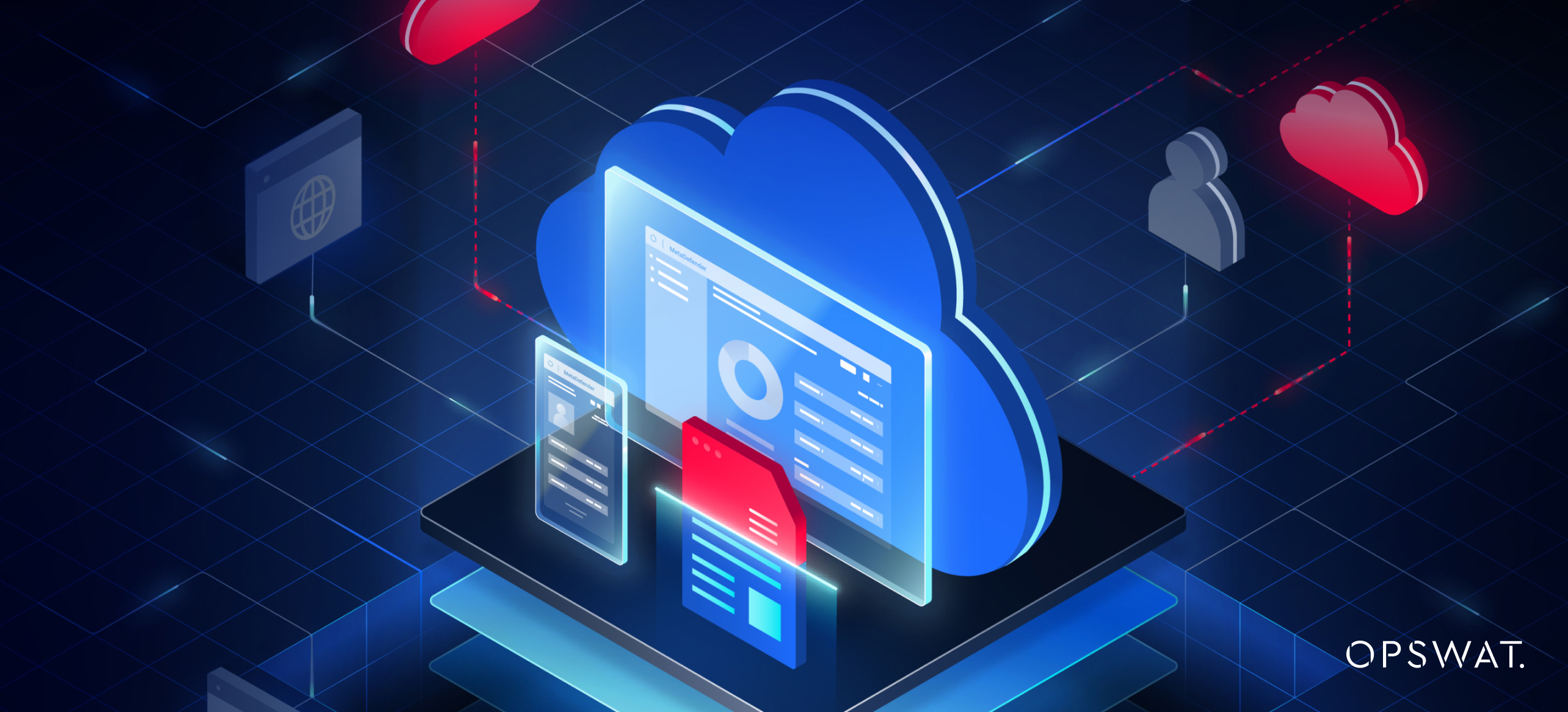 Cloud đồ họa bảo mật với luồng dữ liệu trong mạng kỹ thuật số