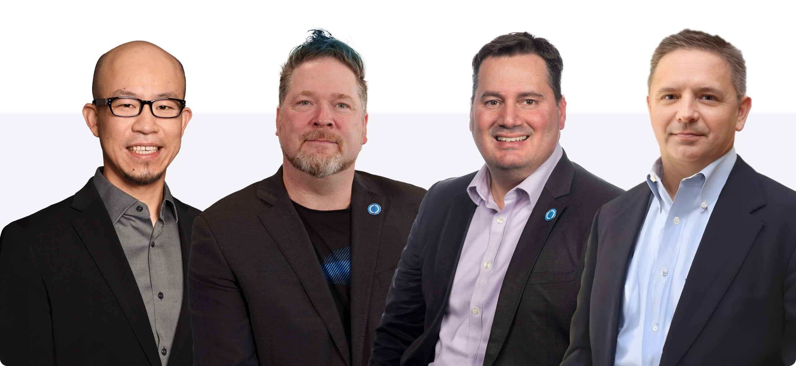 Image showing four OPSWAT team members in professional attire