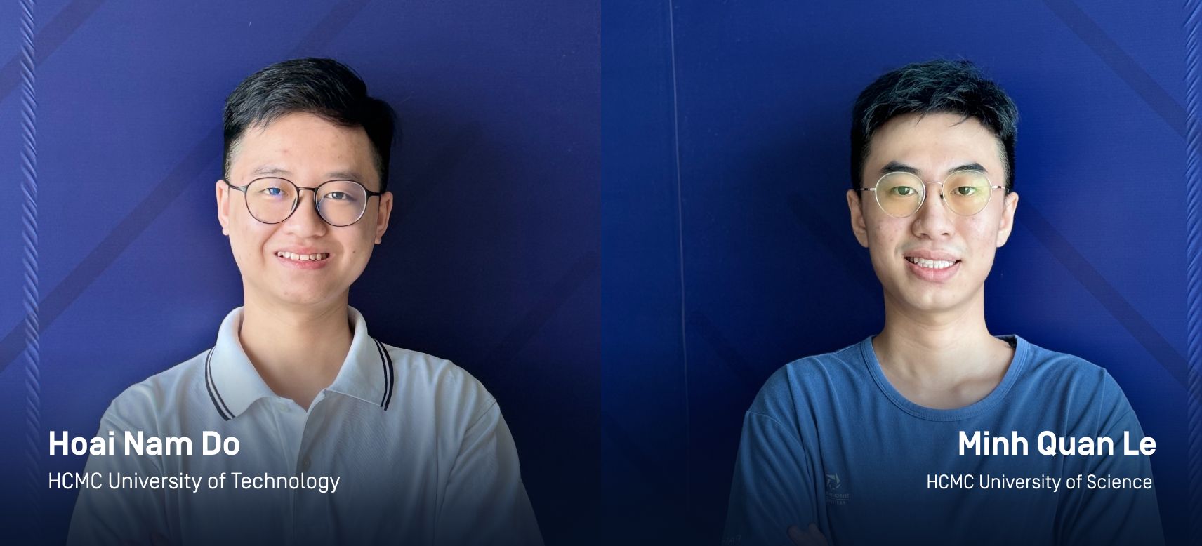 صورة للمشاركين في برنامج زمالة OPSWAT هواي نام دو ومينه كوان لي