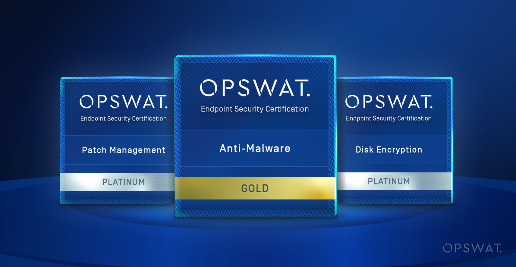 OPSWAT Endpoint 安全認證計劃印章