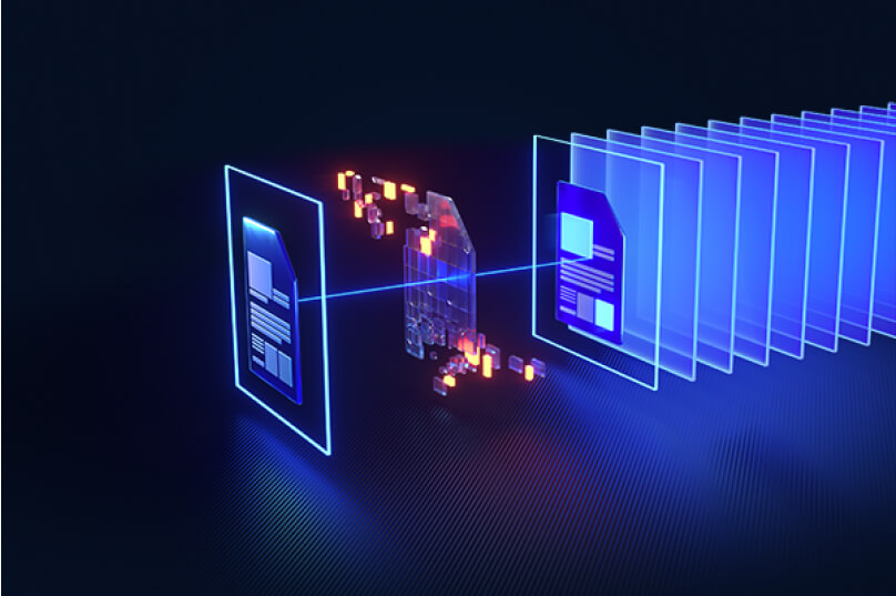 Graphic representing Deep CDR for AI security governance