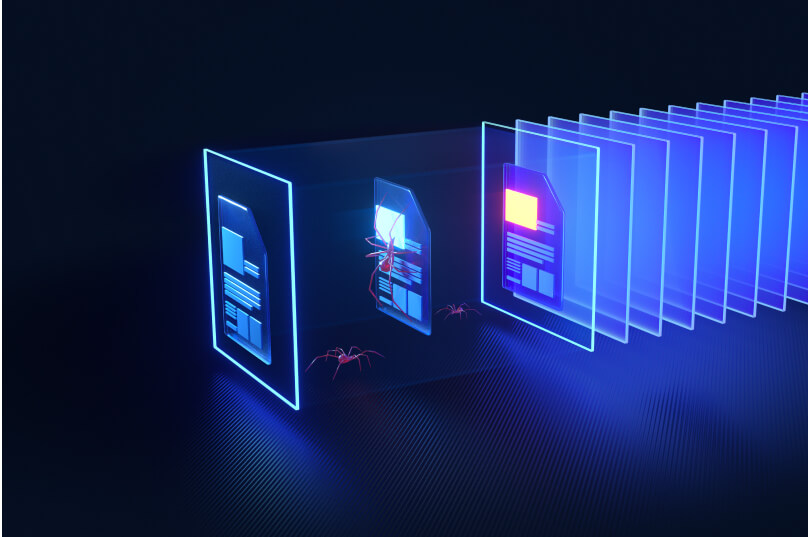 Graphic representing MetaDefender Sandbox for AI security governance