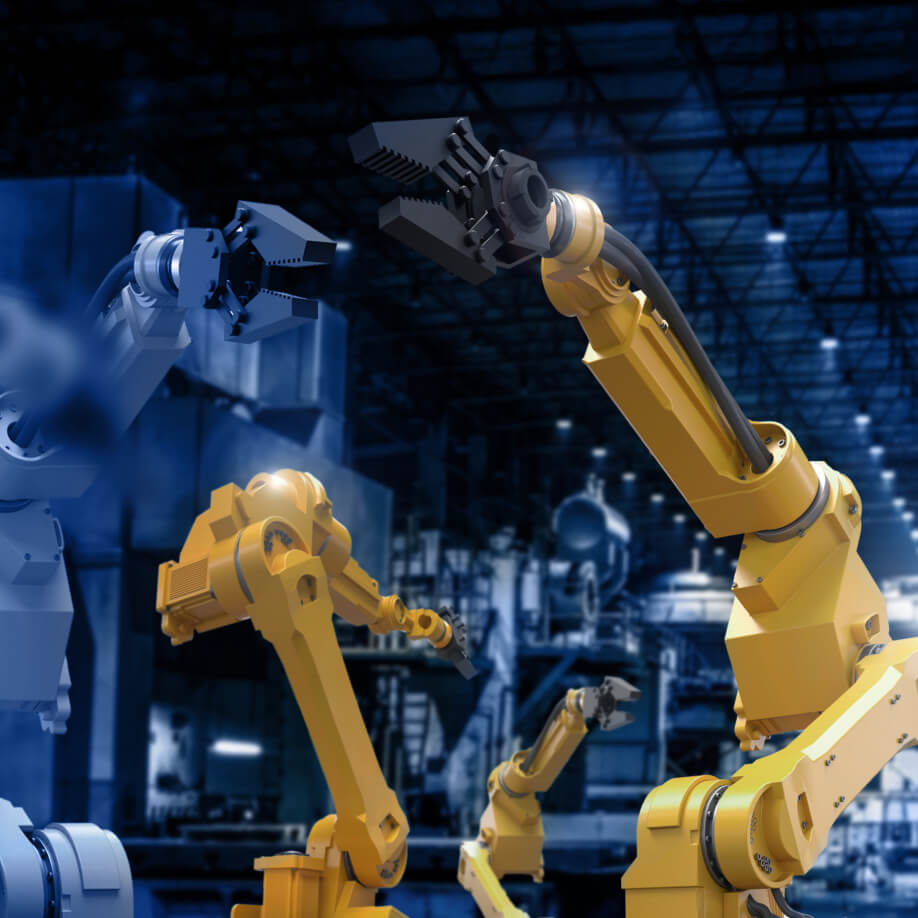 manufacturing machines, demonstrating manufacturing applications of cyber-physical systems