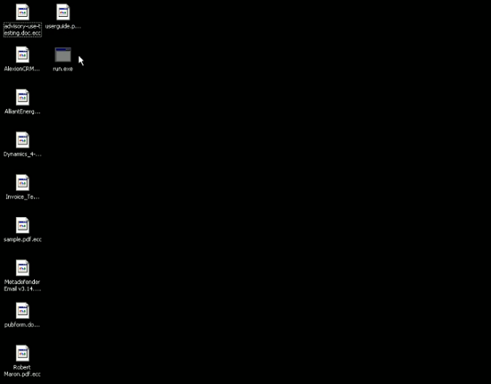 Ransomware Encrypts All Files
