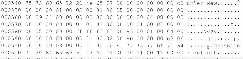 CVE-2017-3157 ODT File Extracted Hex Codes 2nd Image