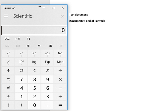 DDE Exploit Example External Program Opens - Calculator