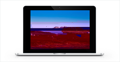 image of malware hidden in an image on a MacBook