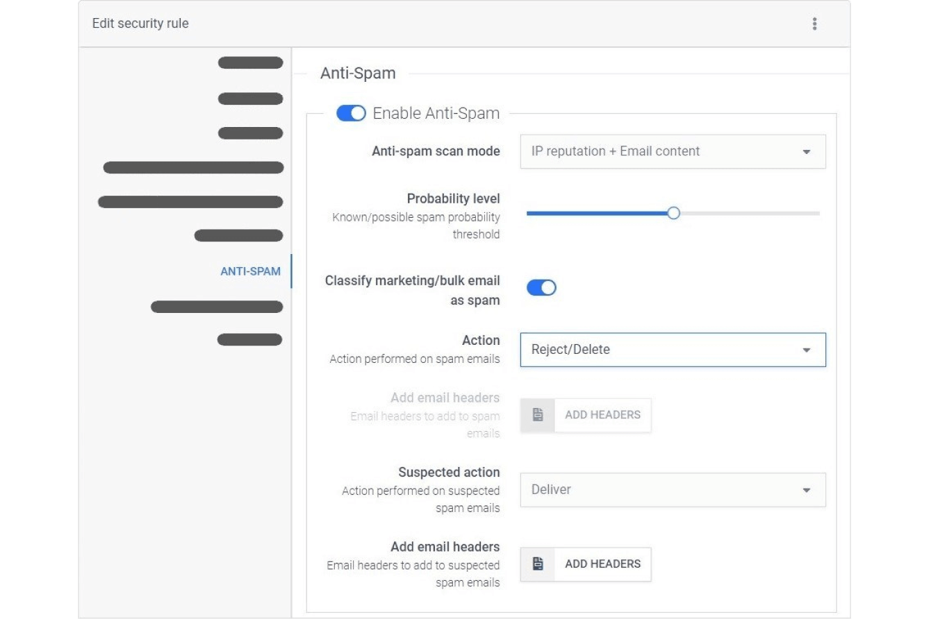 screenshot anti-spam security rule module