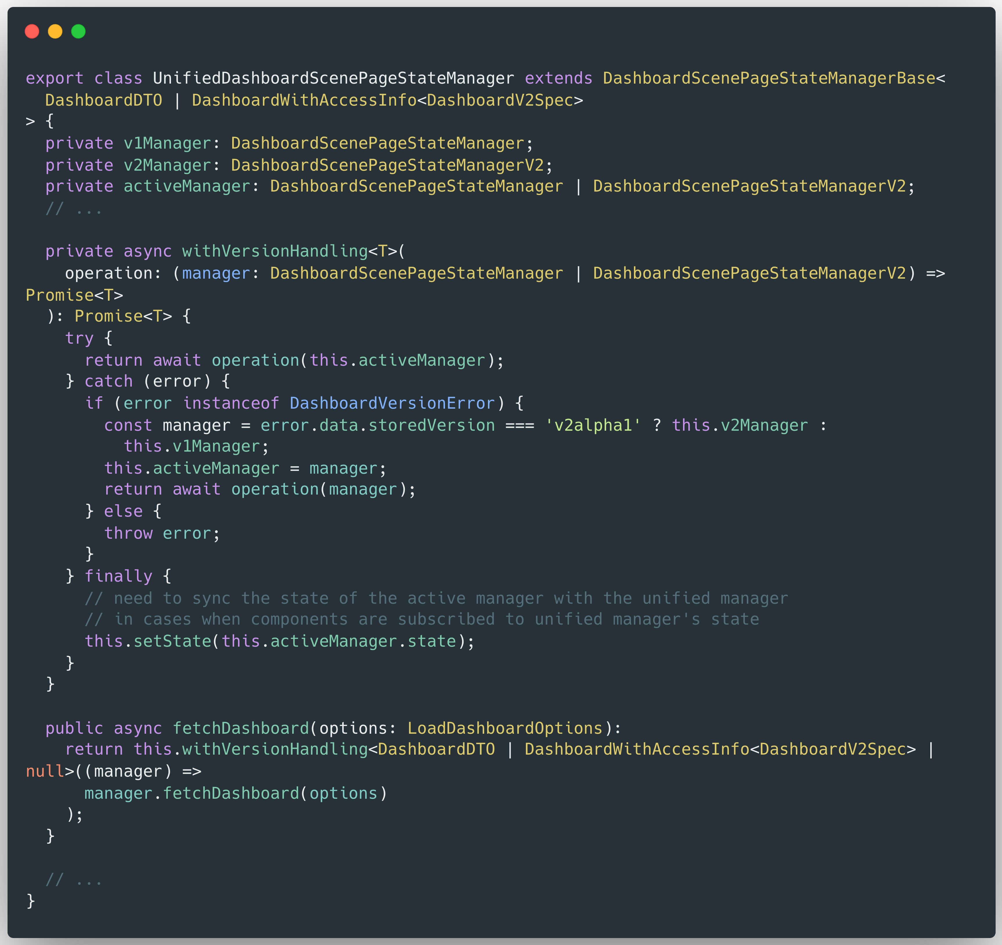 Code screenshot showing dashboard scripting logic related to Grafana CVE-2025-6023 vulnerability analysis