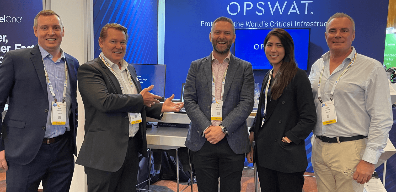 (From left to right: Eoin O'Carroll, Sales Engineer, Malcolm Rowe, VP of Sales APAC, Ian Berkery, Regional Sales Manager, Victoria Huang, APAC Marketing Manager, Scott Nicholas, Regional Sales Manager)