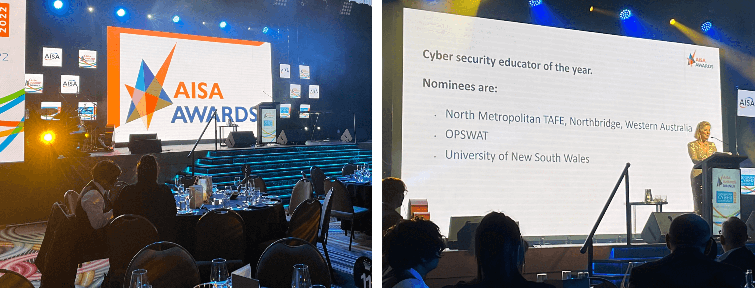 AISA Melbourne - Cyber Security Educator of the Year
