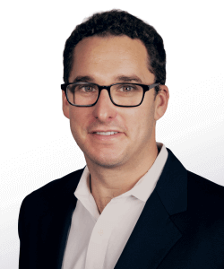 Fotografia de Pete Lund, Vice-Presidente de Produtos, OT Security
