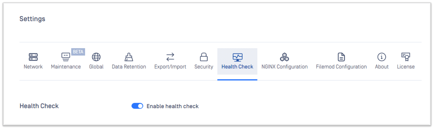 Health Check API Image