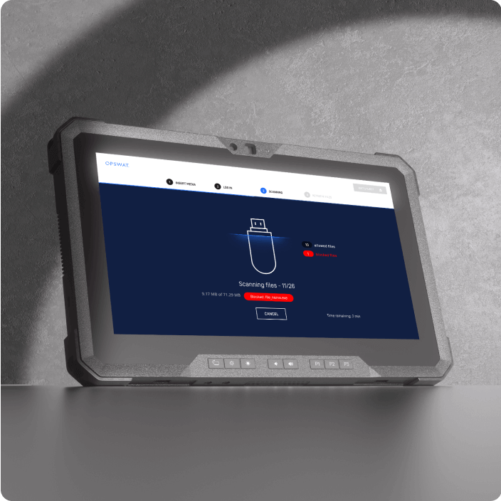 opswat's mobile kiosk product