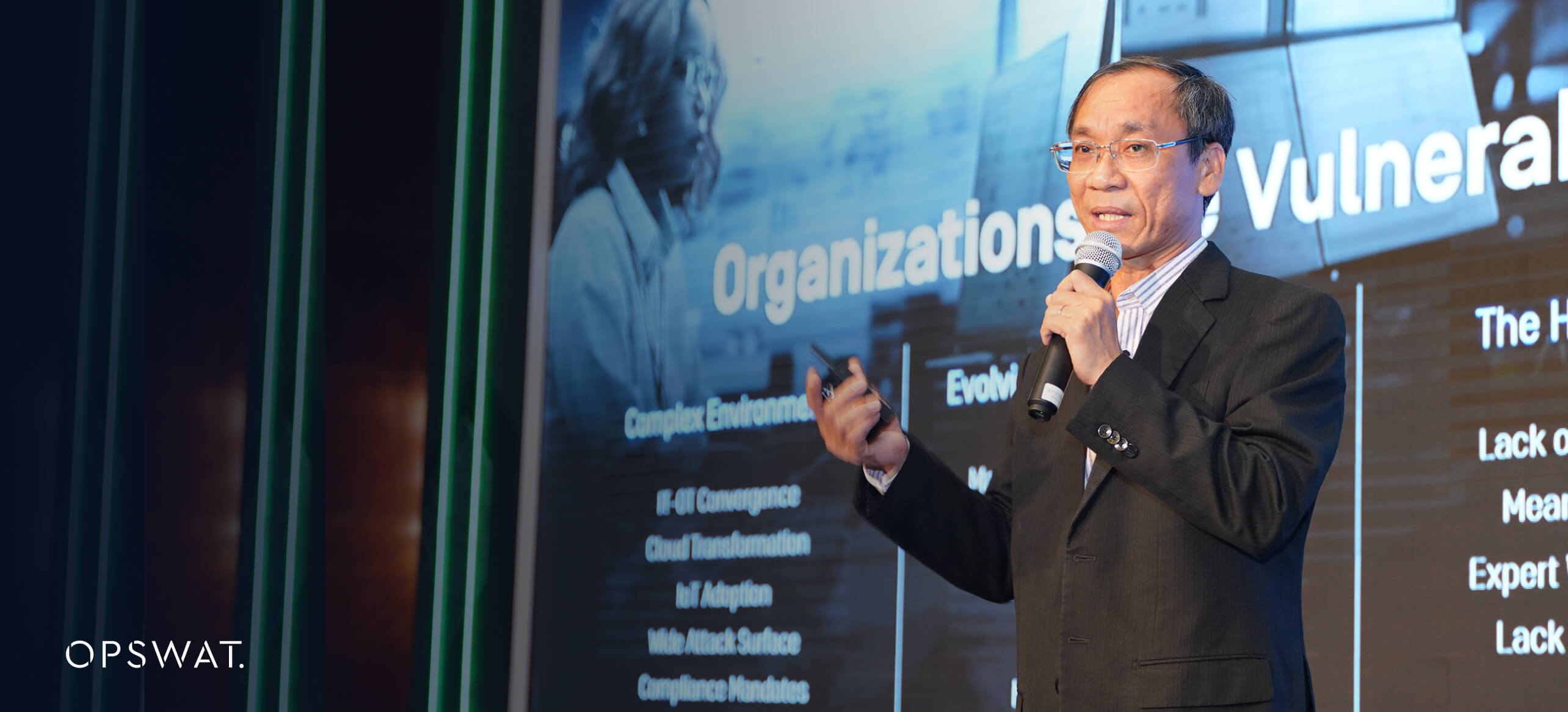 演講嘉賓在 OPSWAT 事件
