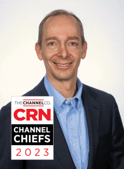 Alessandro Porro with CRN Channel Chiefs 2023 Badge