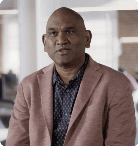 headshot Srinivas Mukkamala, Chief Product Officer, Ivanti