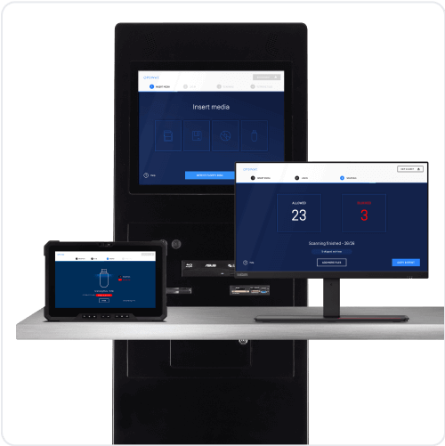 opswat's metadefender kiosk product