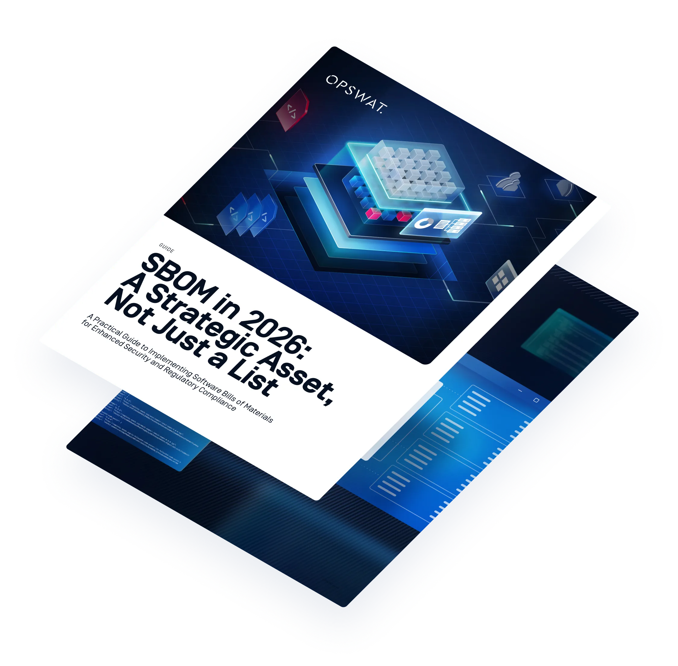 Graphic of SBOM guide for 2026 cover